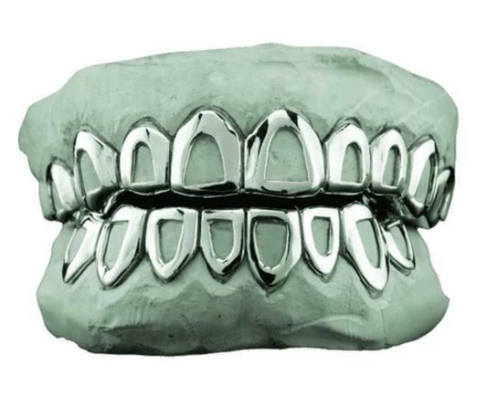 6 PIECE OPEN FACE 925 SILVER GRILL
