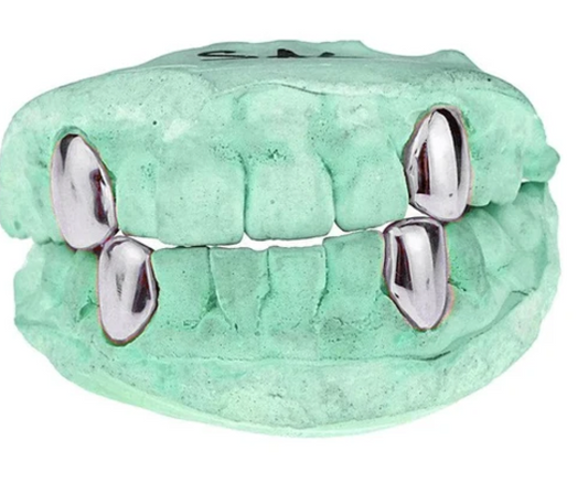 2 PIECE 925 SILVER GRILL